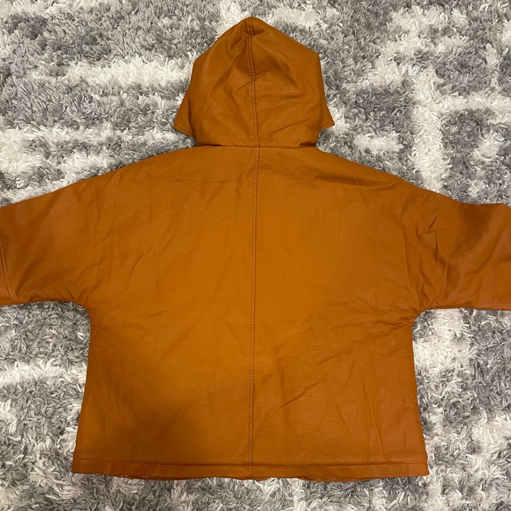Free People Vegan Leather Jacket - Picture 6 of 7